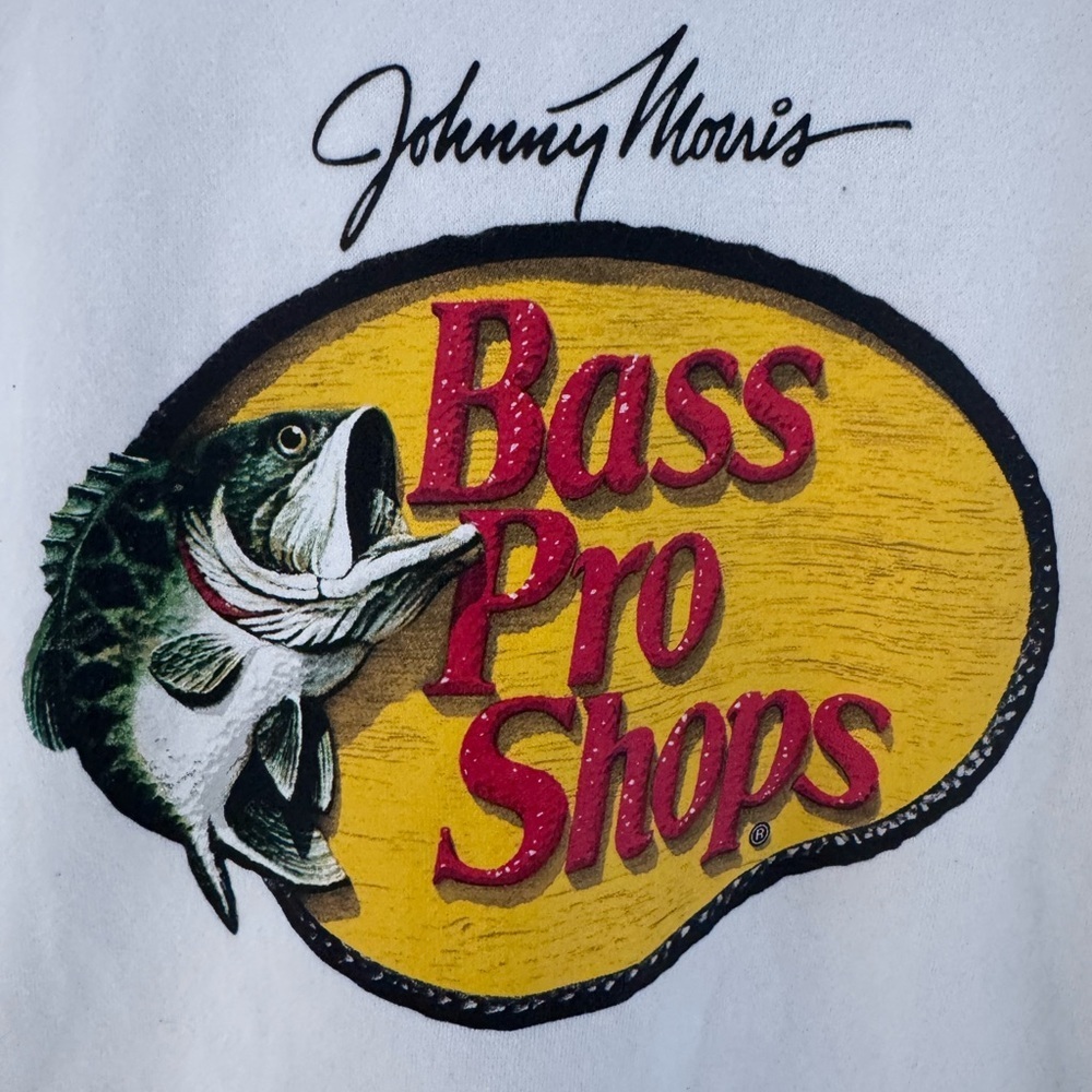 Bass Pro Shops Hoodie Men’s Size L in Whisper White - Picture 4 of 9